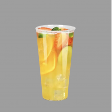 500ml/16oz Transparent Plastic Drink Cup/Bubble Tea Cup