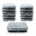 3 Compartment Rectangular Meal Prep Container