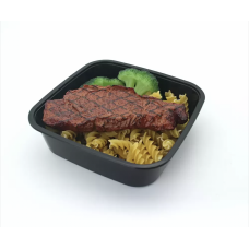 360ml Square Meal Prep Containers